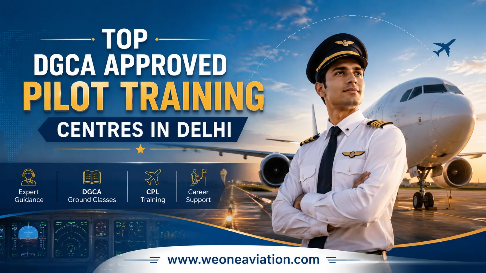 Top DGCA Approved Pilot Training Centres in Delhi