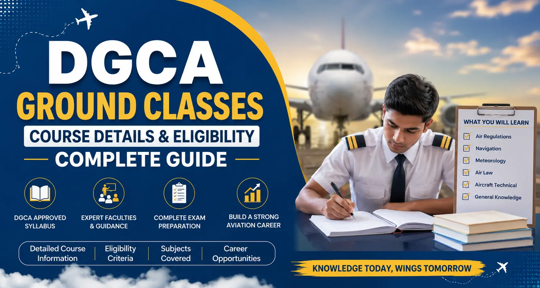 DGCA Ground Classes Course Details